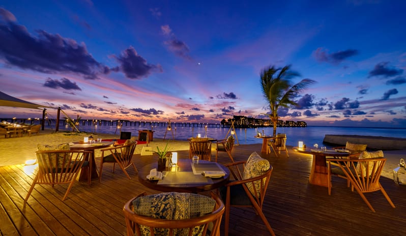 OZEN RESERVE BOLIFUSHI, VISTA DEL MAR Deck